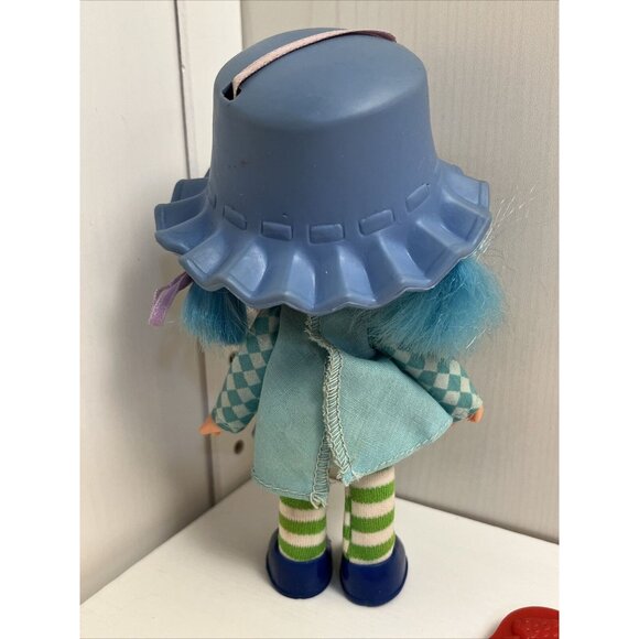 Vintage 80s Blueberry Muffin Strawberry Shortcake Doll  Cheesecake KENNER w/comb - Picture 3 of 13
